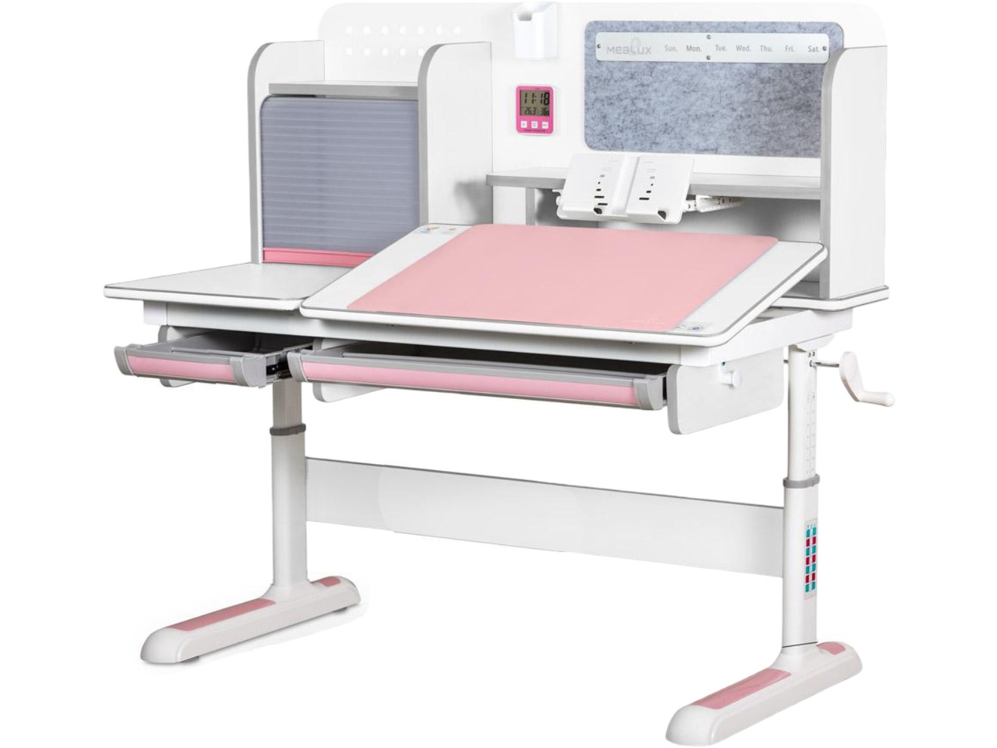 Парта шкільна Mealux Winnipeg Multicolor WG + PN (BD-630 WG + PN Multicolor)